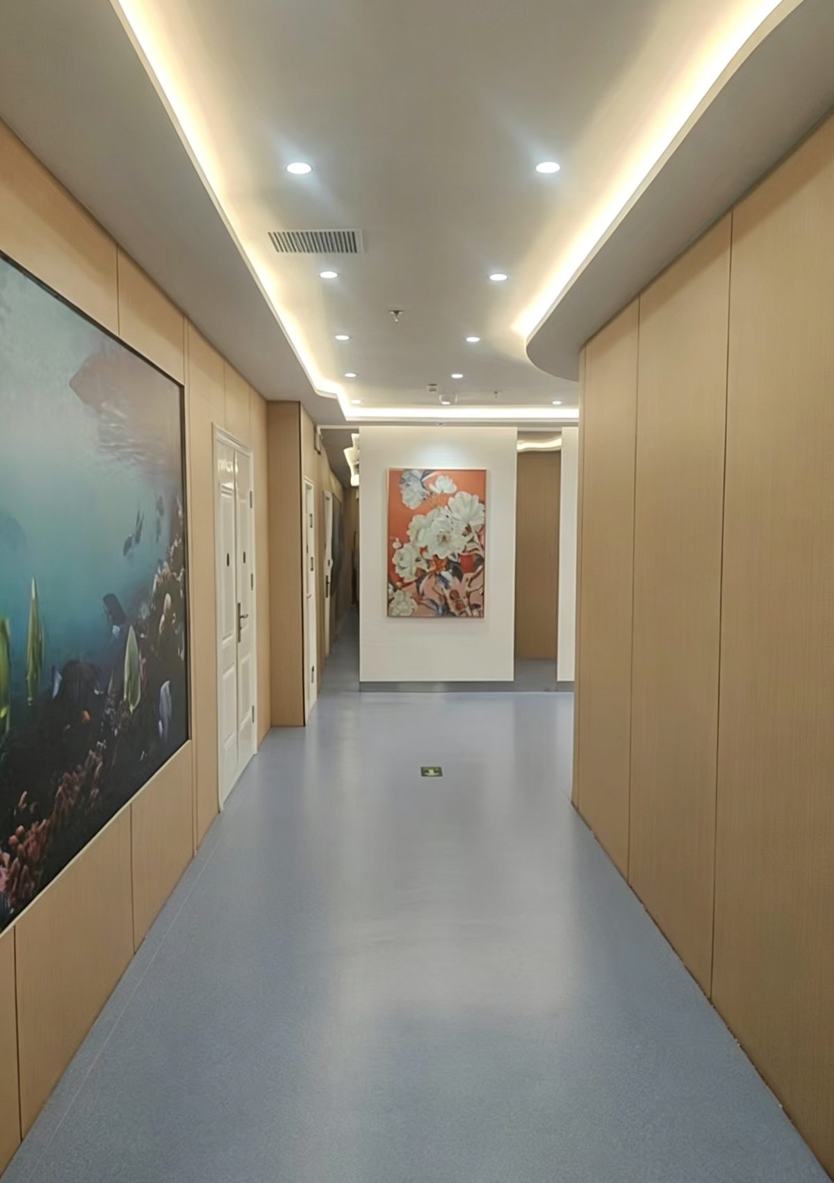 花园桥网点 · 楼道走廊